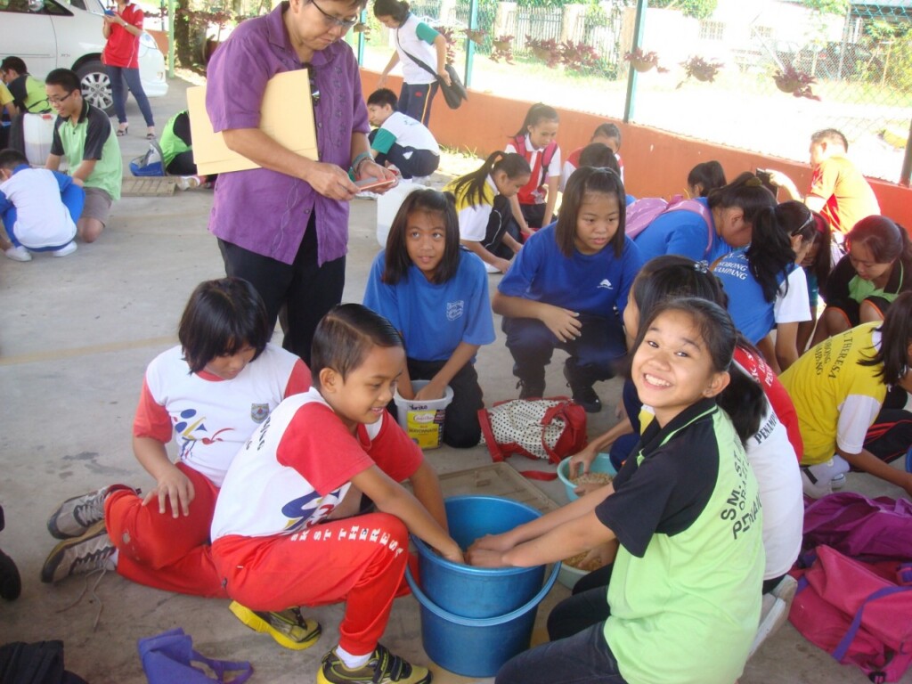 TEY participants from SMK St Micheal Penampang Sabah