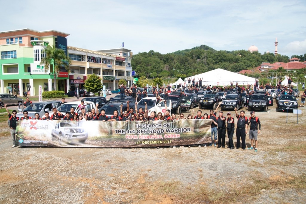 Group Photo at Nissan Village