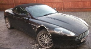 Dog chews owner's Aston Martin (1)