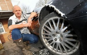 Dog chews owner's Aston Martin (2)