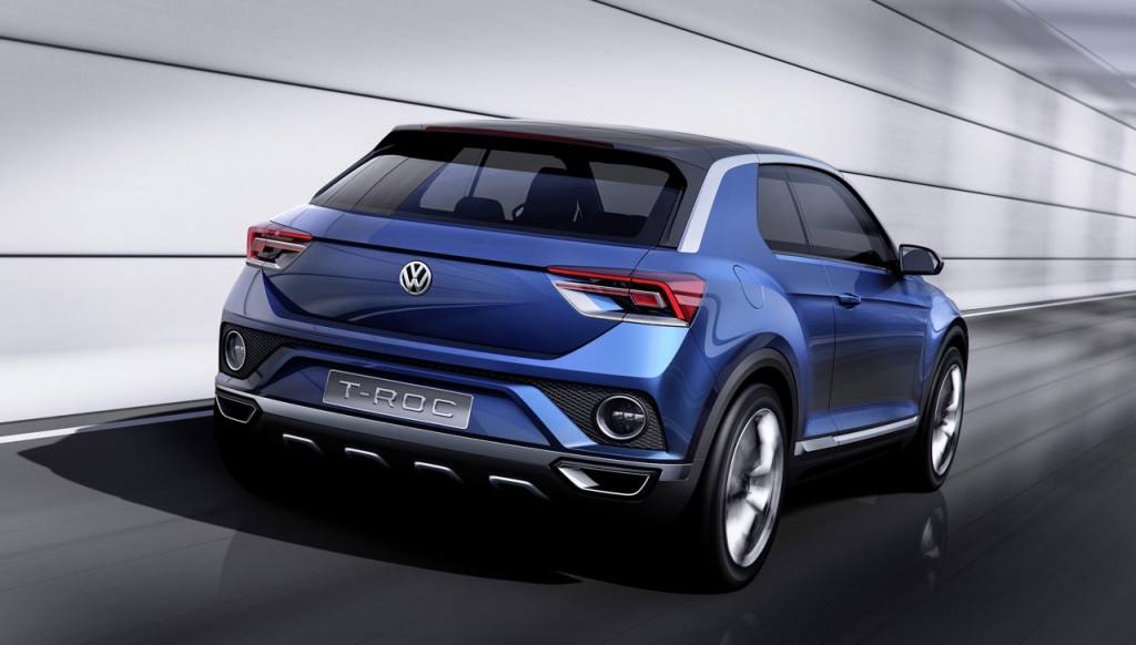 Die neue Volkswagen SUV-Studie T-ROC