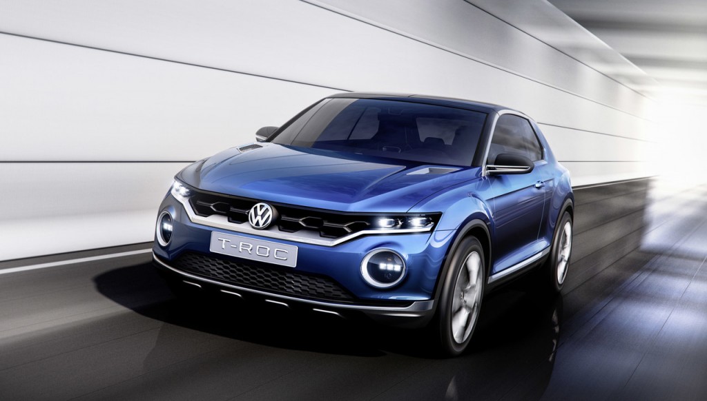 Die neue Volkswagen SUV-Studie T-ROC